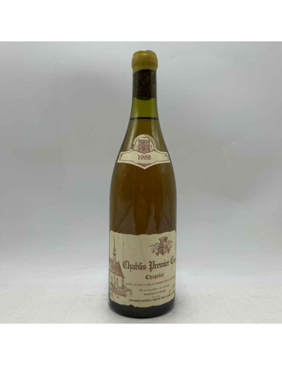 Francois Raveneau Chablis Chapelot 1er Cru 1988