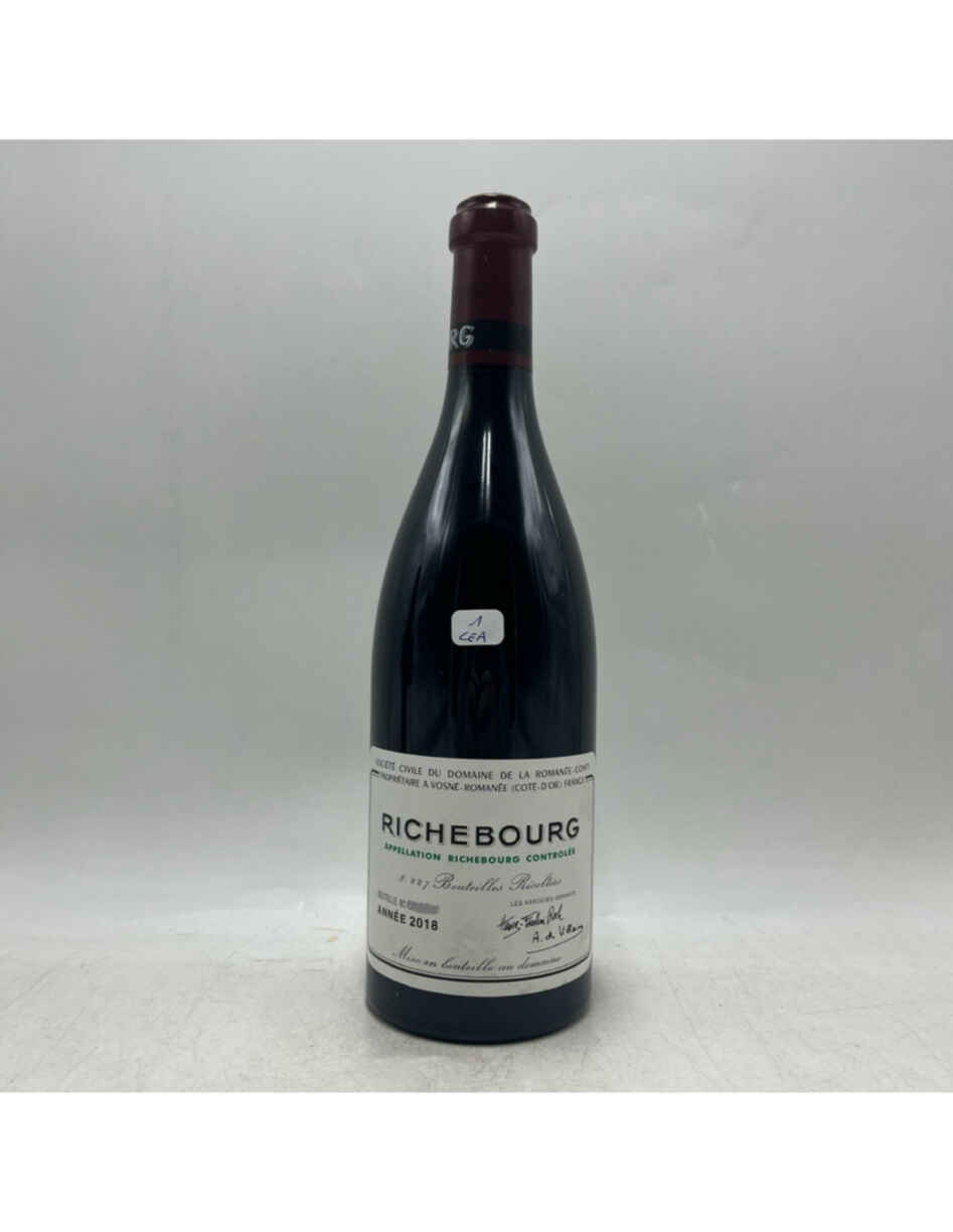 De La Romanee Conti Richebourg Grand Cru 2018