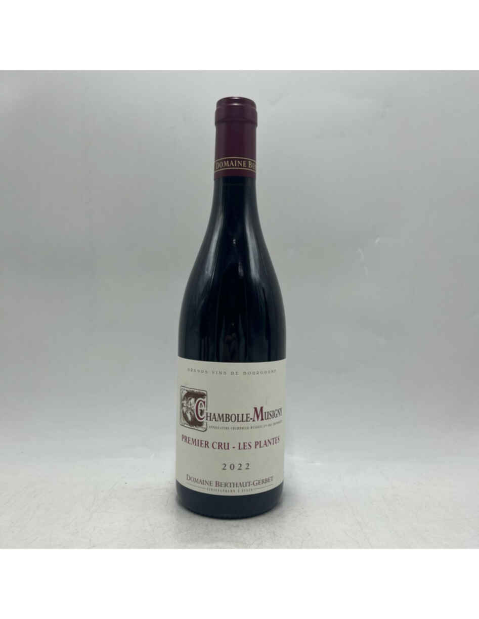 Berthaut Gerbet Chambolle Musigny Les Plantes 1er Cru 2022