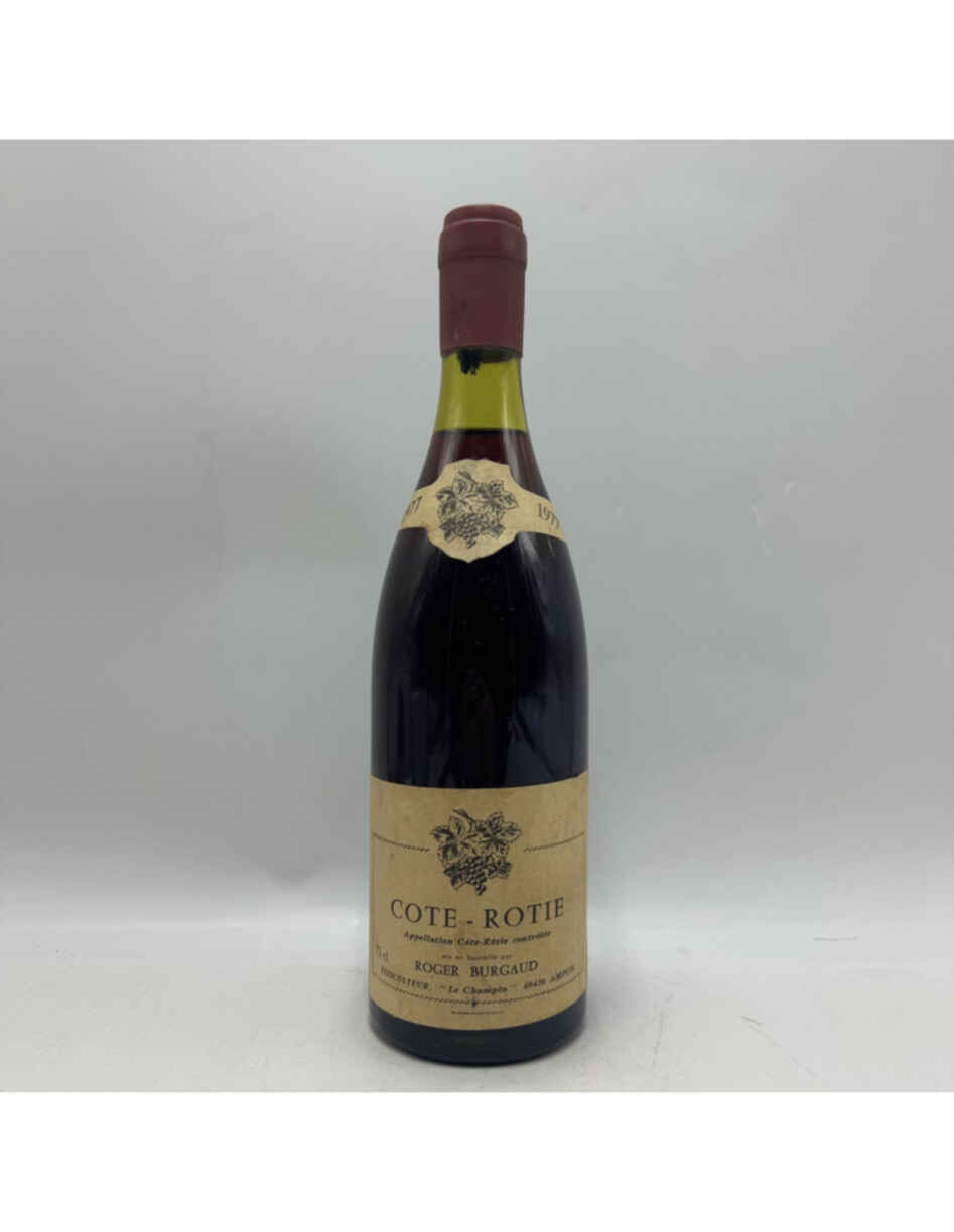 Roger Burgaud Cote Rotie 1977
