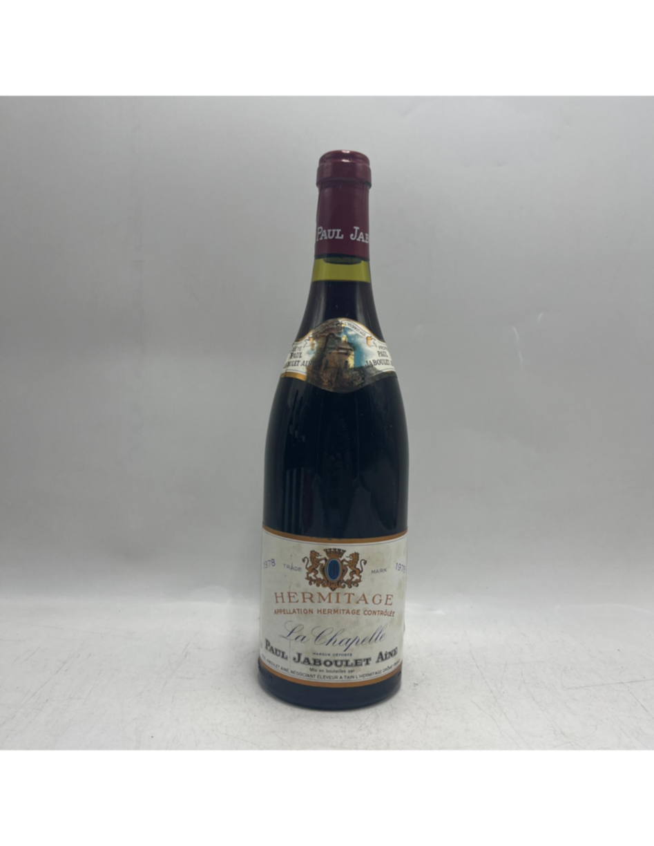 Paul Jaboulet Aine Hermitage La Chapelle 1978