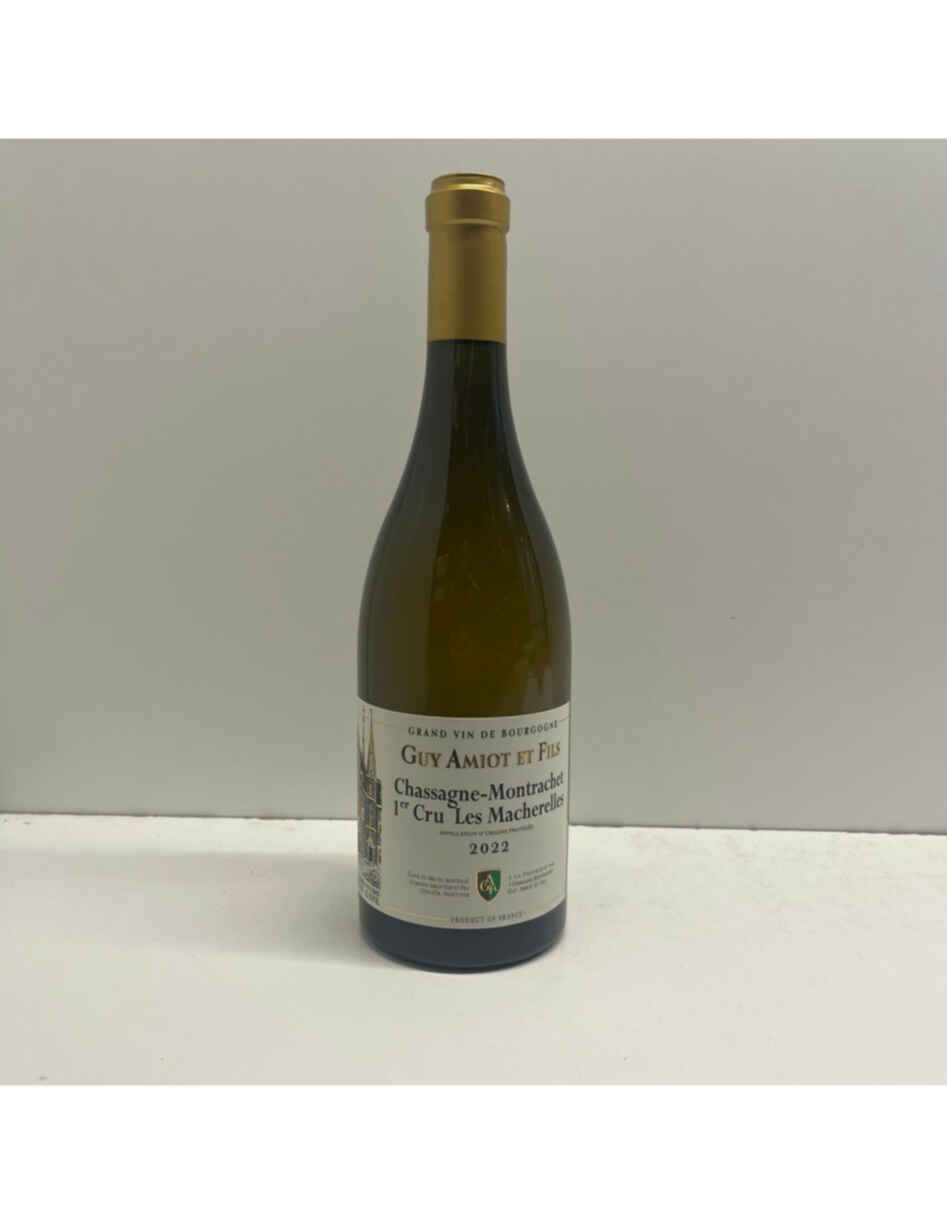 Guy Amiot Chassagne Montrachet Blanc Les Macherelles 1er Cru 2022