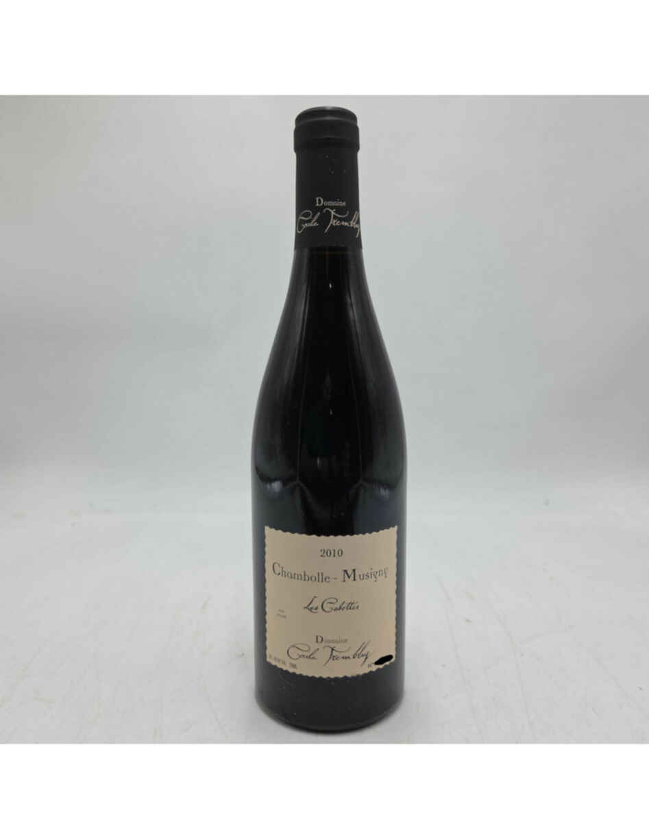 Cecile Tremblay Chambolle Musigny Les Cabottes 2010