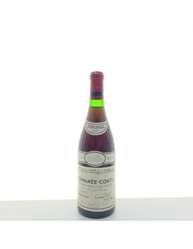 De La Romanee Conti Romanee Conti Grand Cru, 1975