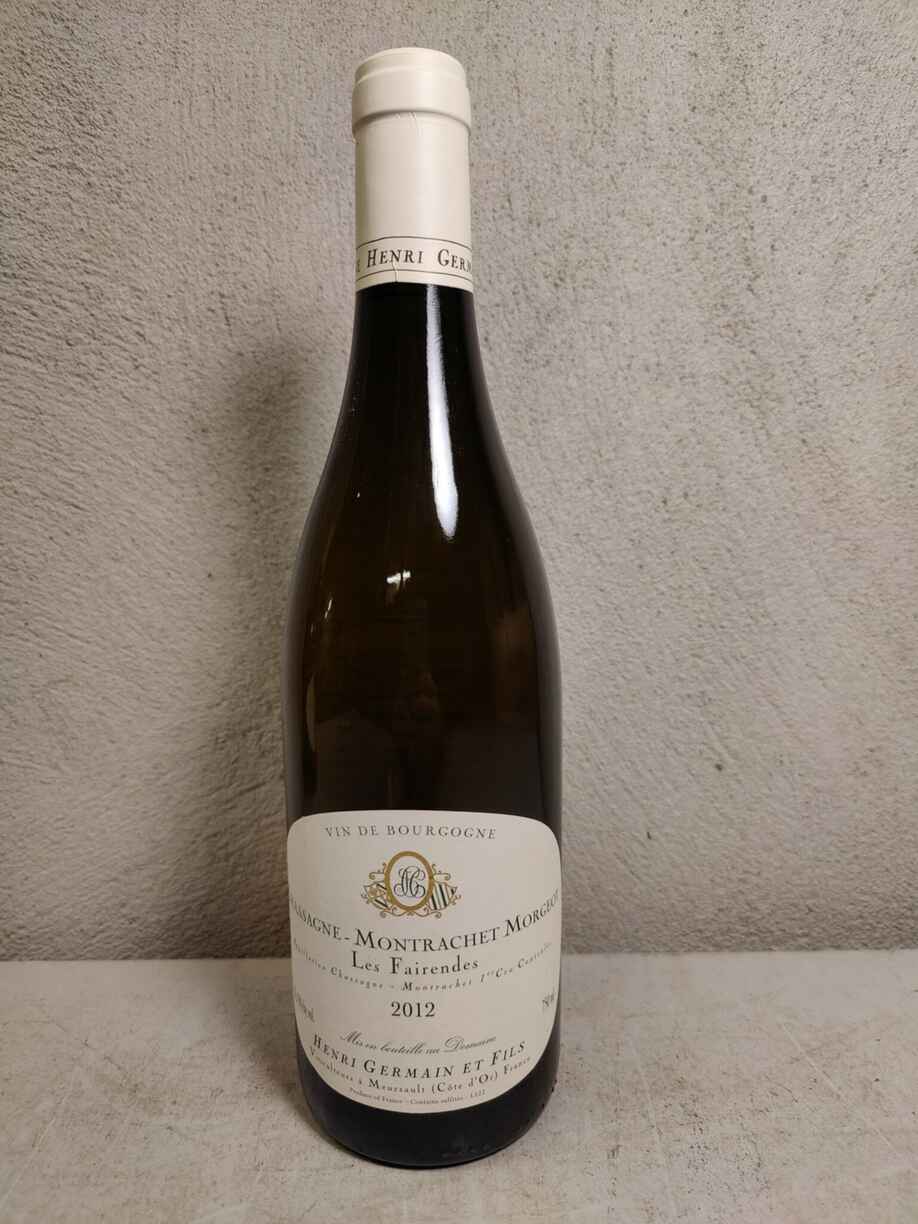 Henri Germain Chassagne Montrachet Morgeot Les Fairendes 1er Cru 2012