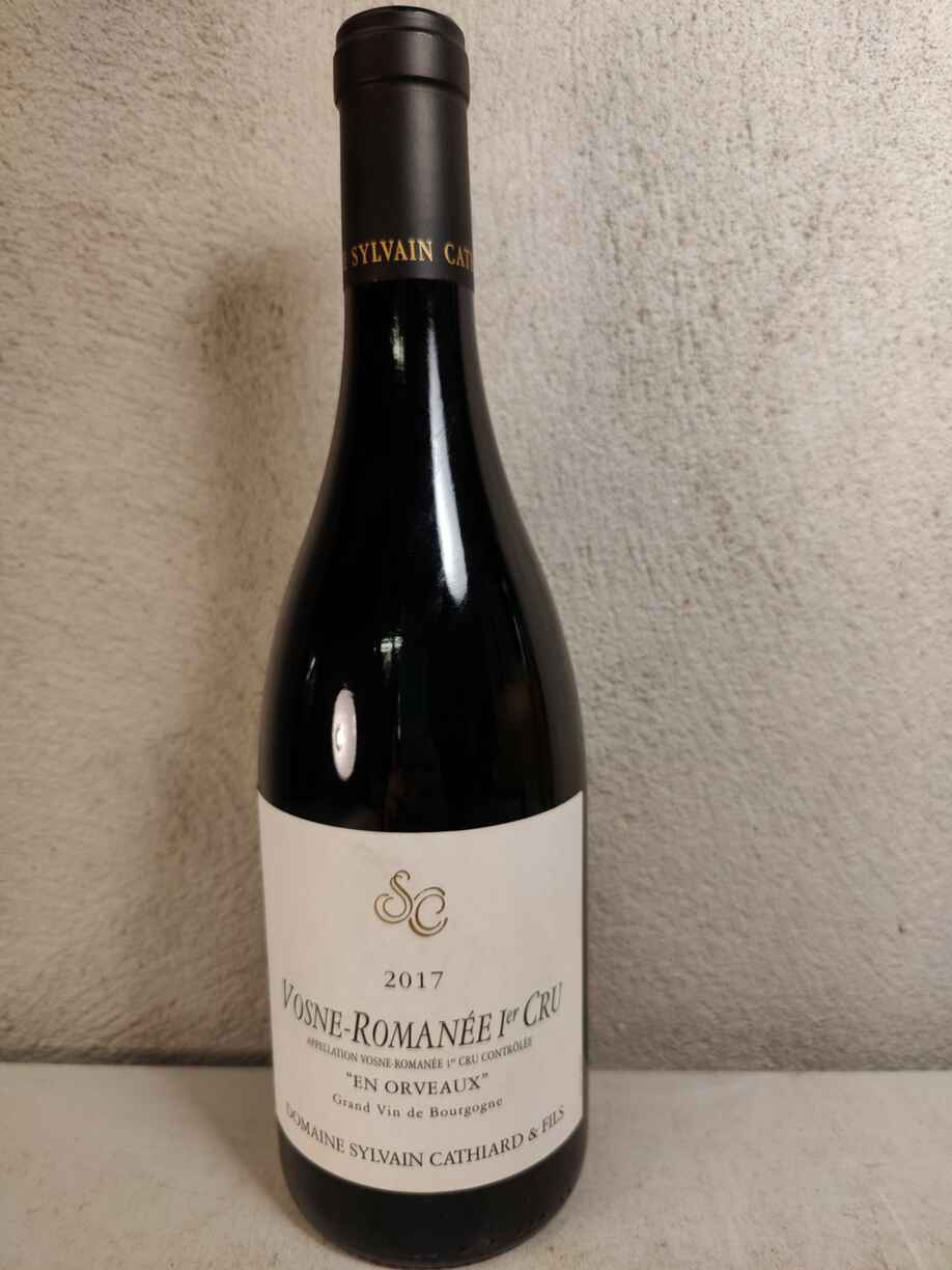 Sylvain Cathiard Vosne Romanee En Orveaux 1er Cru 2017