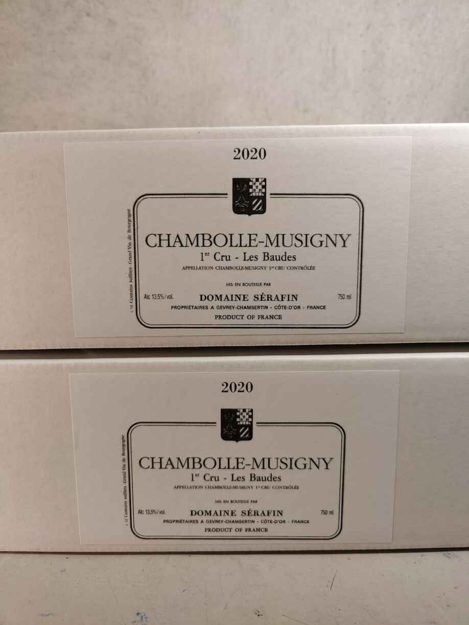 Serafin Chambolle Musigny Les Baudes 1er Cru 2020