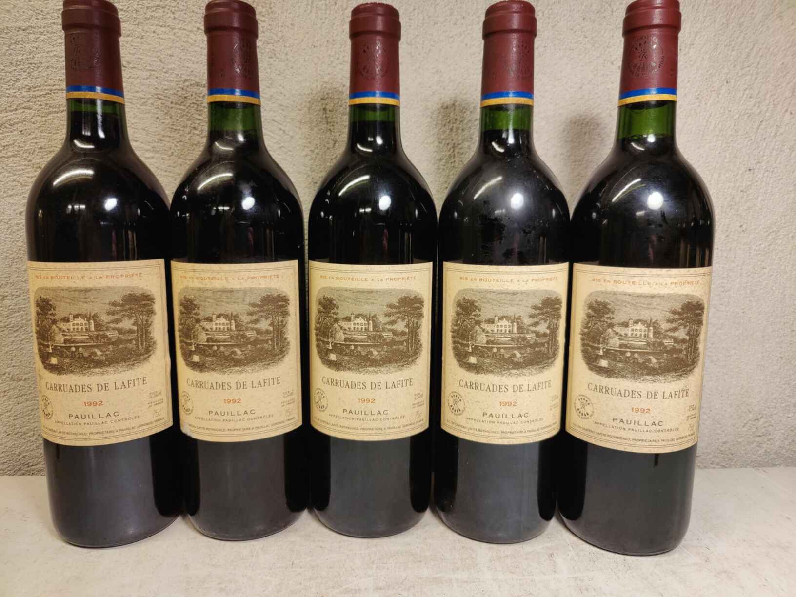 Chateau Lafite Rothschild Carruades De Lafite 1992