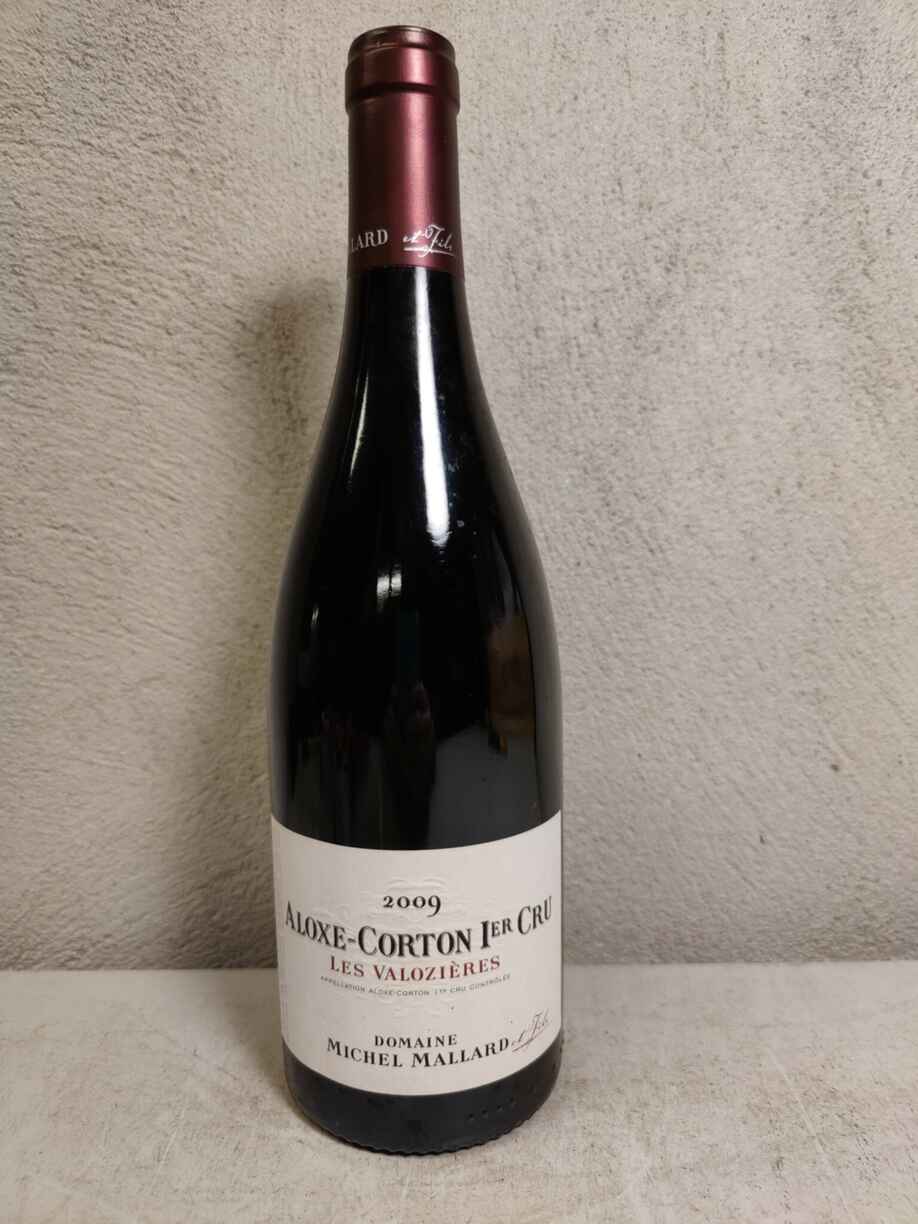 Michel Mallard Aloxe Corton 1er cru Les Valozieres 2009