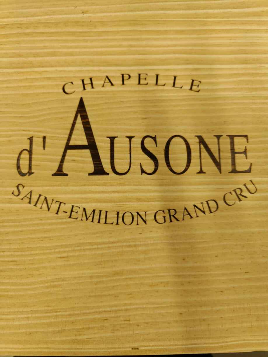 Chateau Ausone Chapelle D'ausone 2019