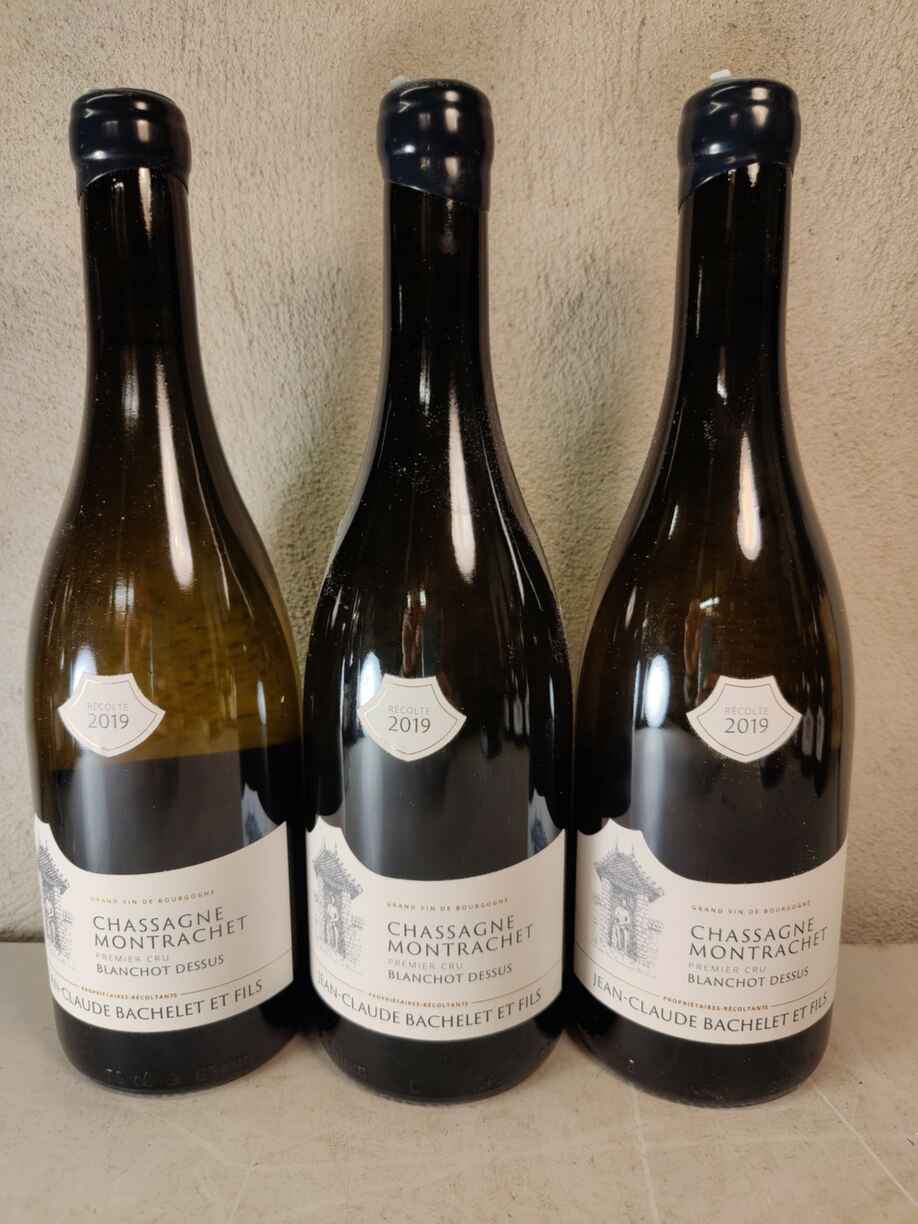 Jean Claude Bachelet Chassagne Montrachet Blanchot Dessus 1er Cru 2019