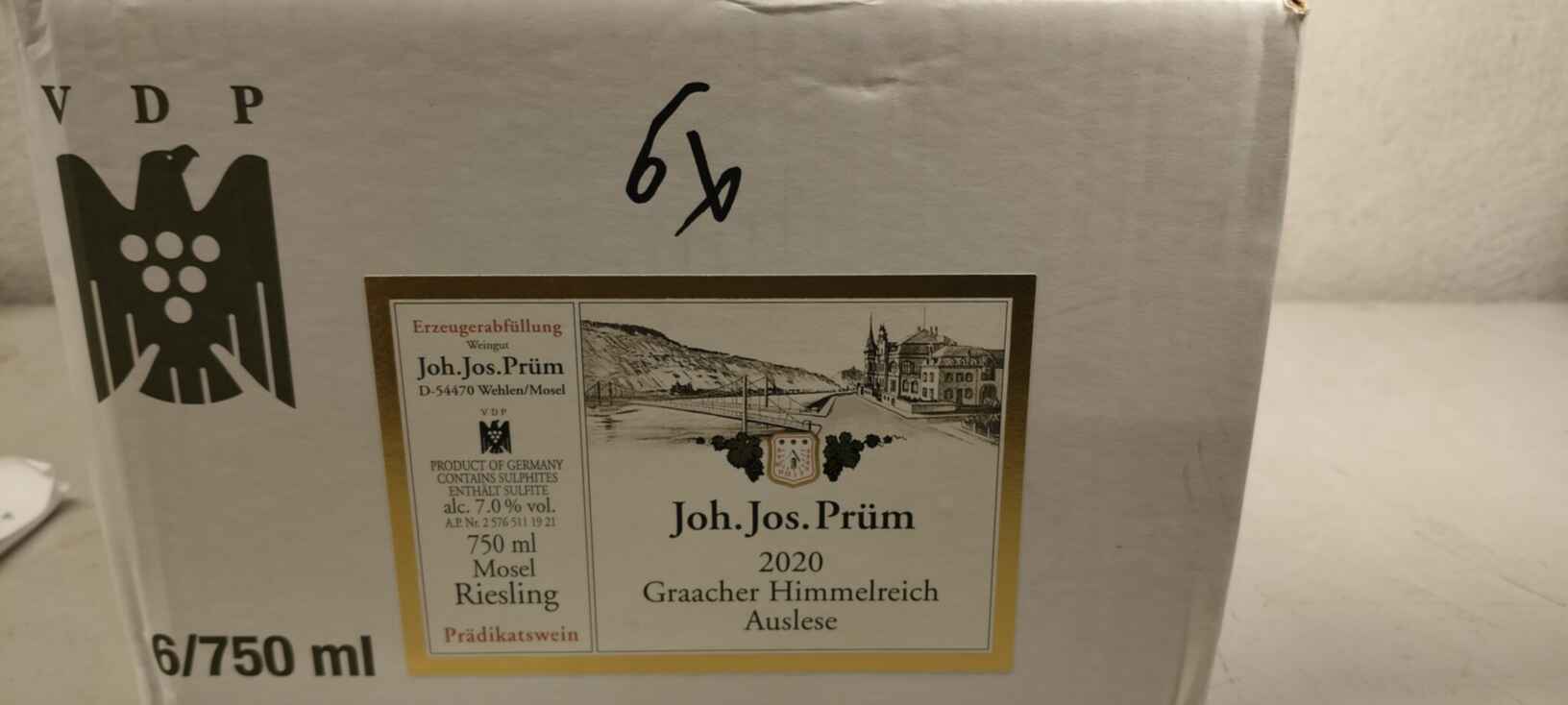 Joh.jos.prum Graacher Himmelreich Auslese 2020