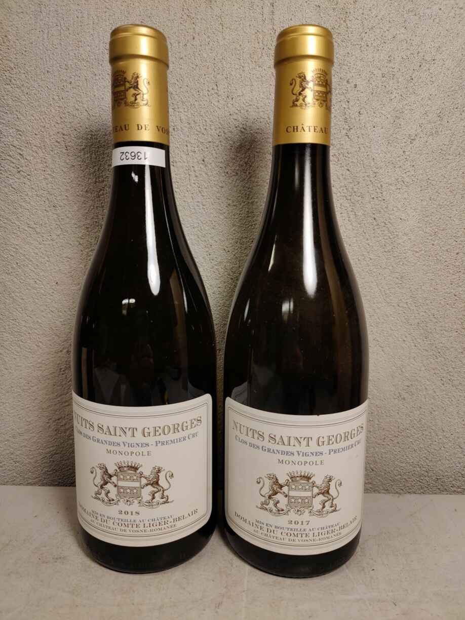 Du Comte Liger-belair Nuits St Georges Clos Des Grandes Vignes Blanc 1er Cru 2017