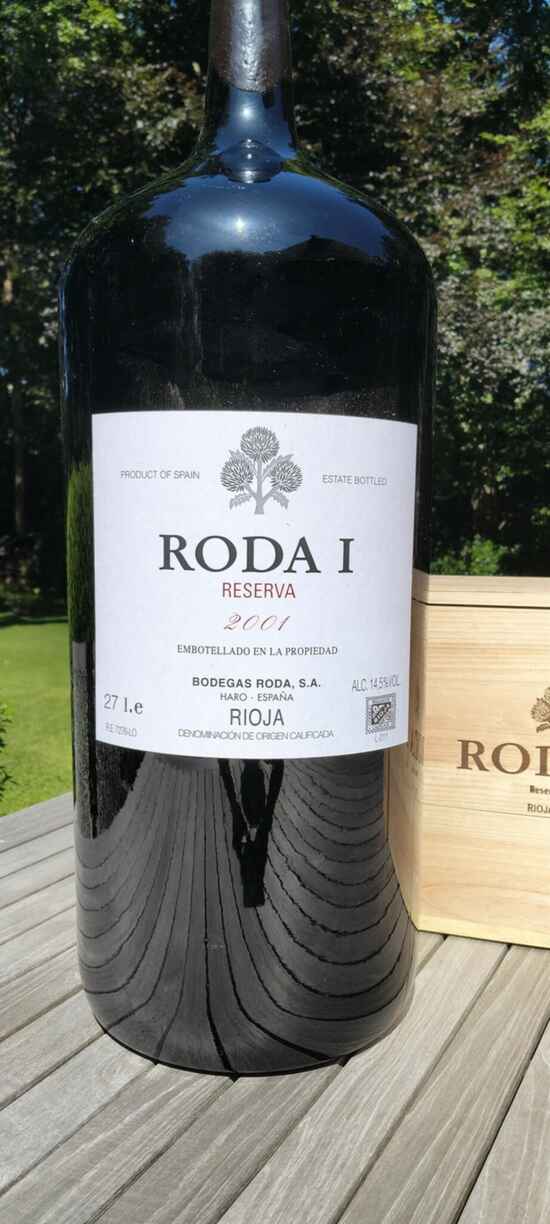 Bodegas Roda Roda 1 Reserva 2001