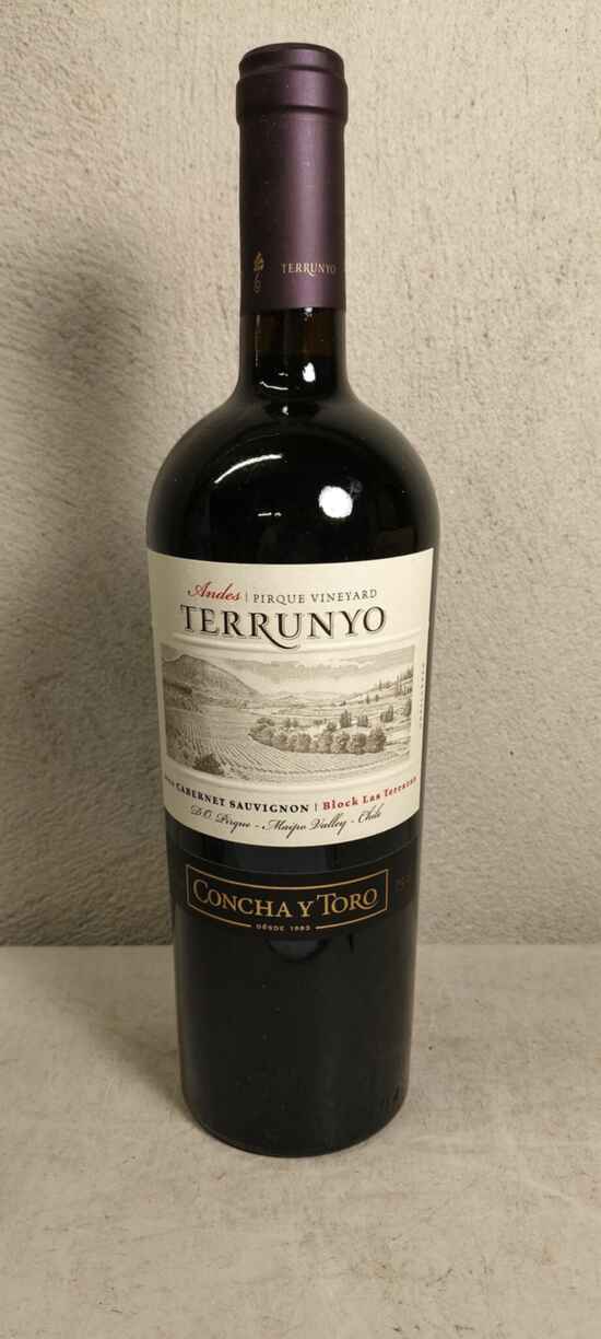 Concha Y Toro Terrunyo Block Las Terrazas Pirque Vineyard Cabernet 2010