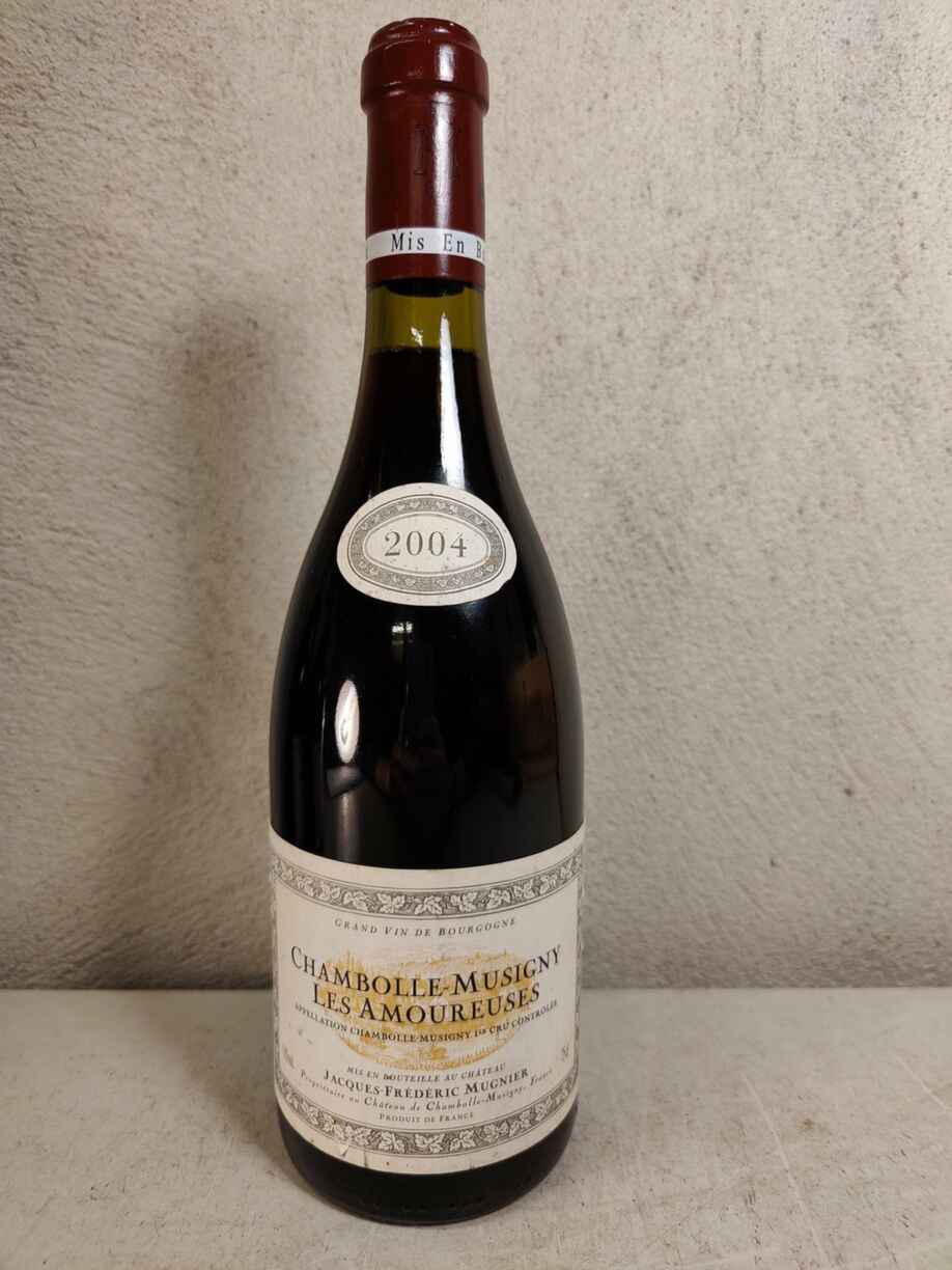Jacques Fredéric Mugnier Chambolle Musigny Les Amoureuses 1er Cru 2004
