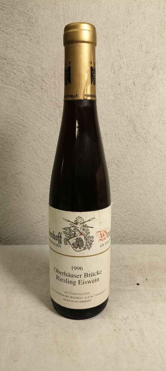 Donnhoff Oberhauser Brucke Riesling Eiswein Goldcap 1996