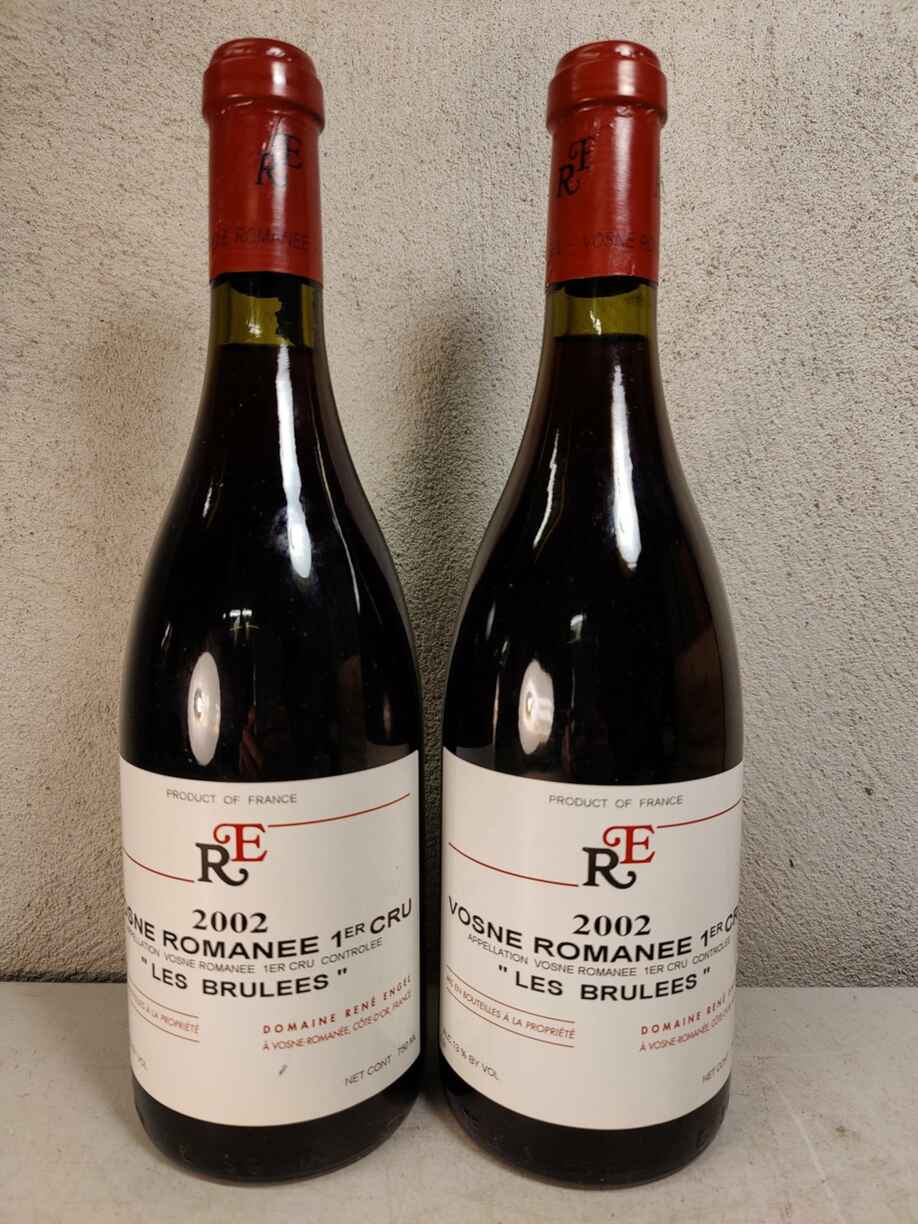 Rene Engel Vosne Romanee Les Brulees 1er Cru 2002