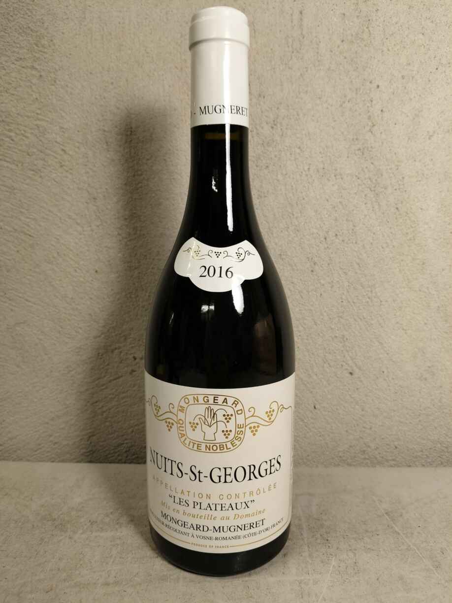 Mongeard-mugneret Nuits St. Georges Les Plateaux 2016
