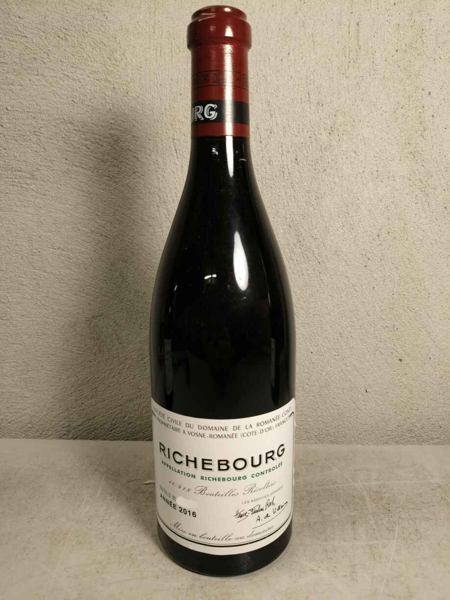 De La Romanee Conti Richebourg Grand Cru 2016