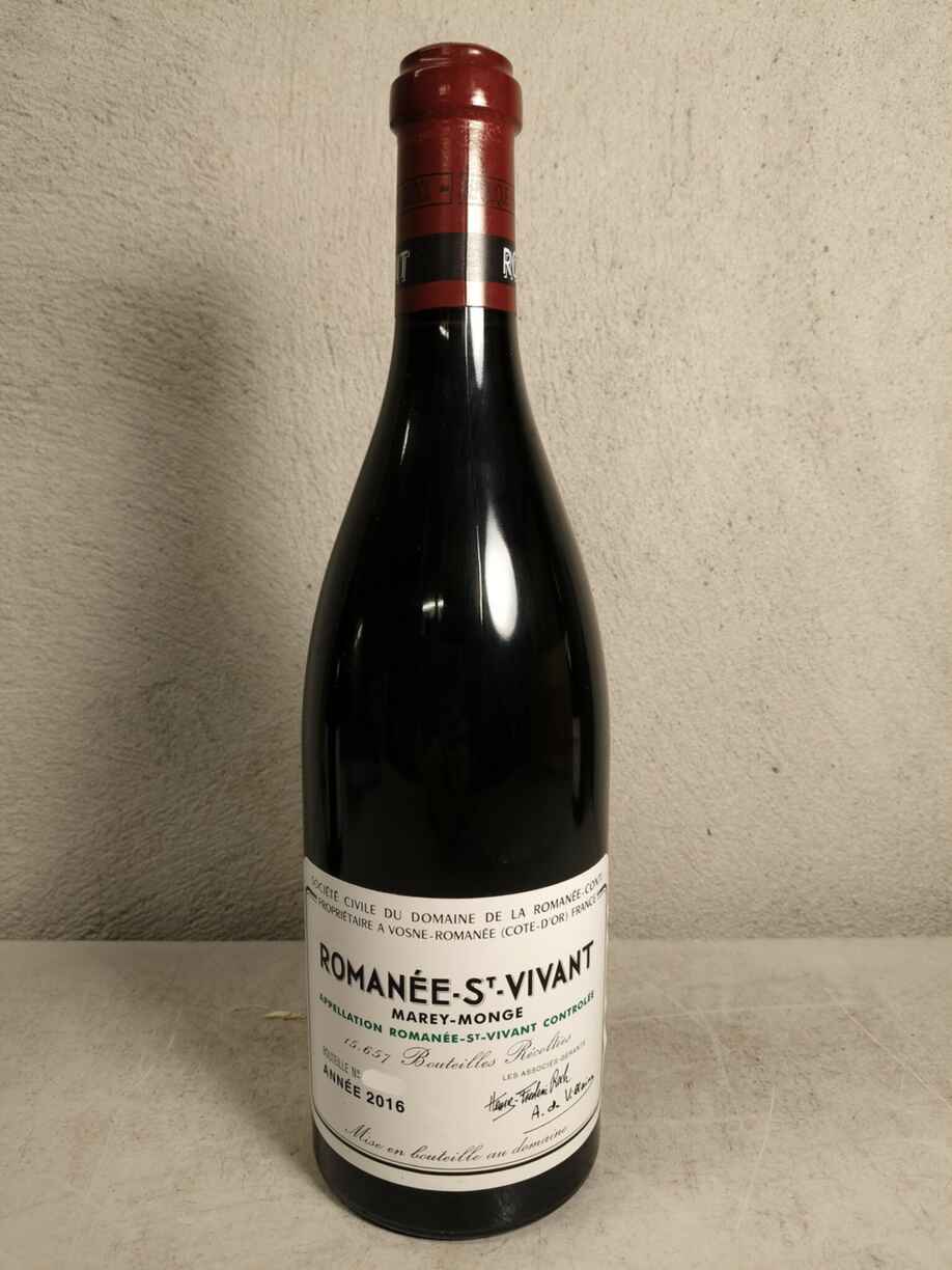 De La Romanee Conti Romanee Saint Vivant Grand Cru 2016