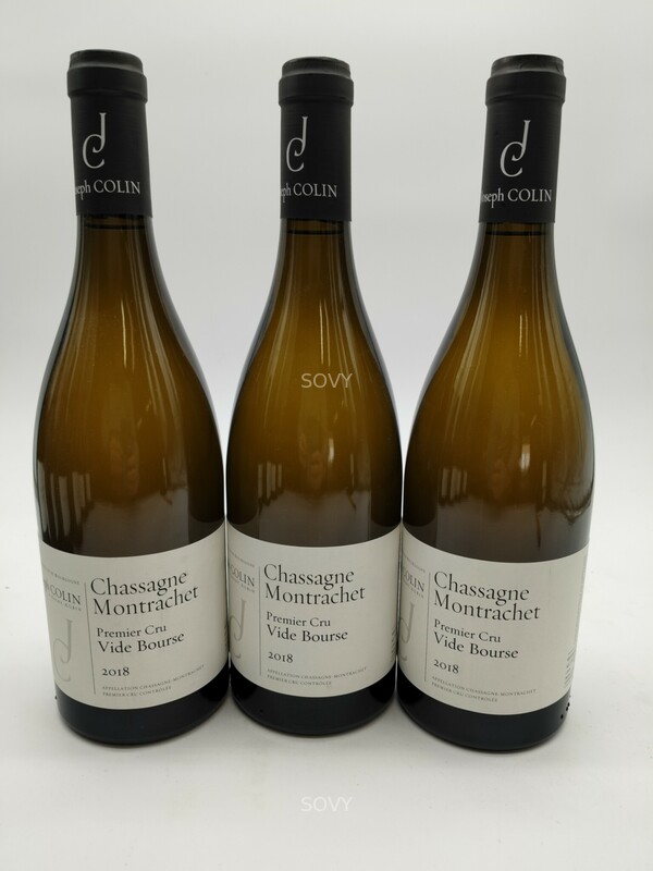 Joseph Colin Chassagne Montrachet Vide Bourse 1er Cru, 2018