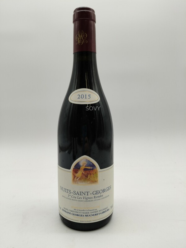 Georges Mugneret Gibourg Nuits St Georges Les Vignes Rondes 1er Cru, 2015