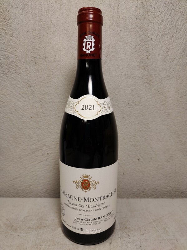 Jean Claude Ramonet Chassagne Montrachet Boudriotte Rouge 1er Cru, 2021