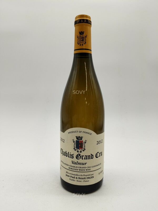 Jean Paul Droin Chablis Valmur  Grand Cru, 2012