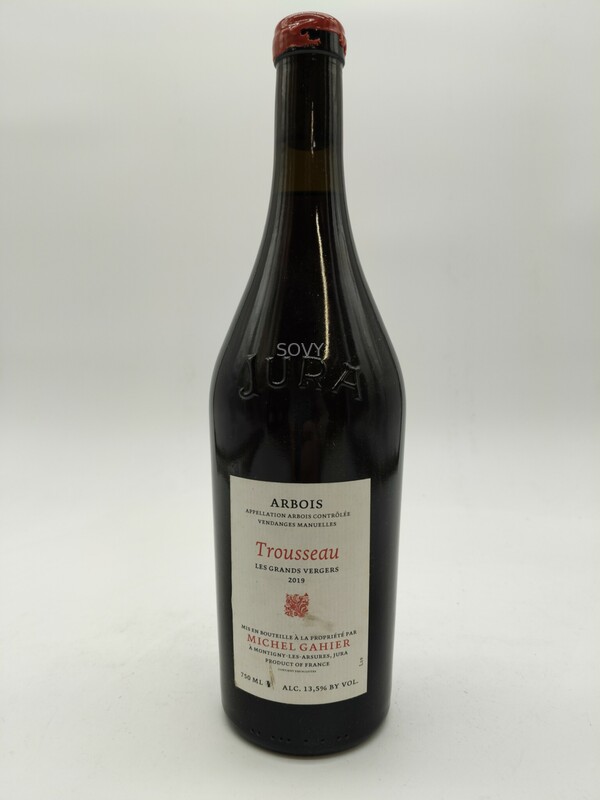 Michel Gahier Arbois Trousseau Les Grands Vergers, 2019