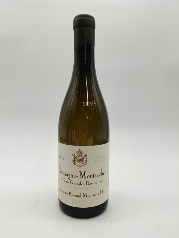 Bernard Moreau Chassagne Montrachet Blanc Grandes Ruchottes 1er Cru, 2019