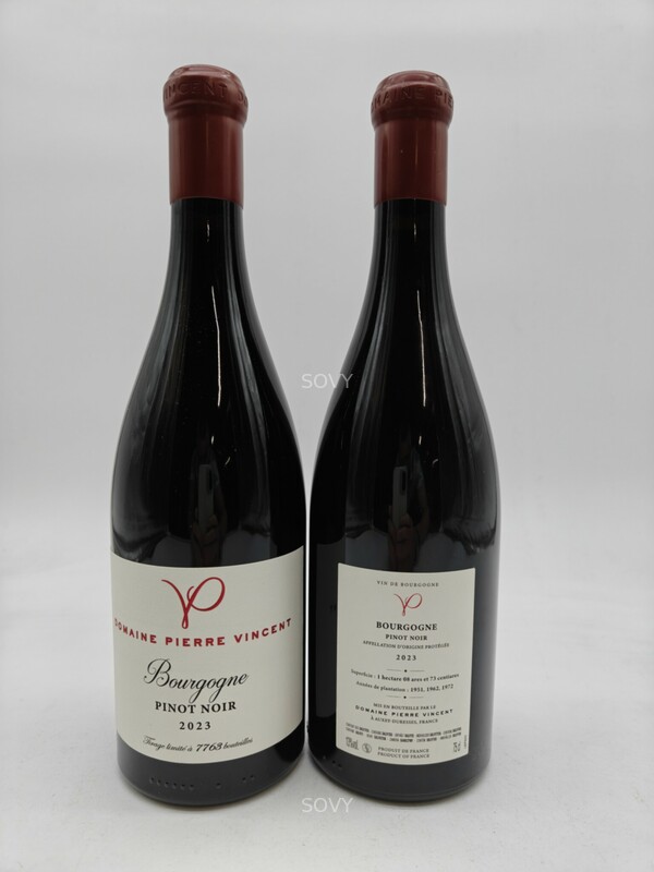 Pierre Vincent Pinot Noir Bourgogne Rouge, 2023