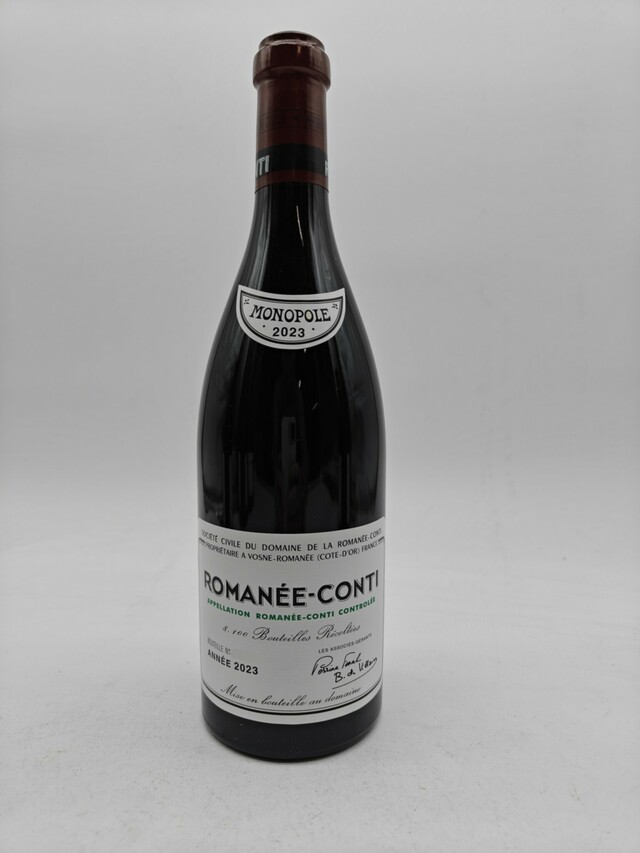 De La Romanee Conti Romanee Conti Grand Cru, 2023