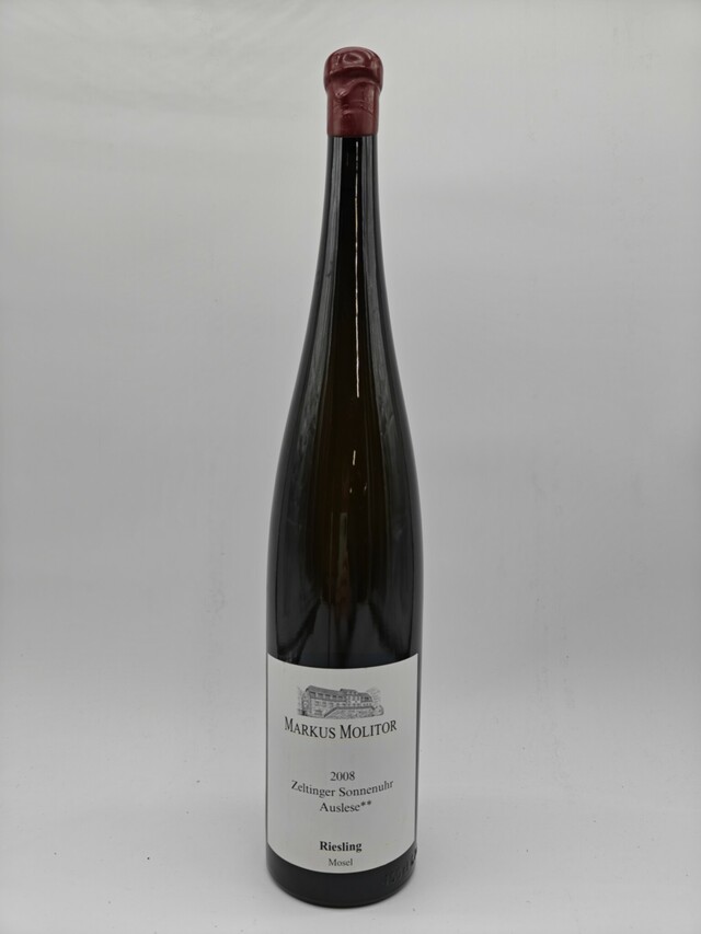 Markus Molitor Riesling Zeltinger Sonnenuhr Auslese ***, 2008