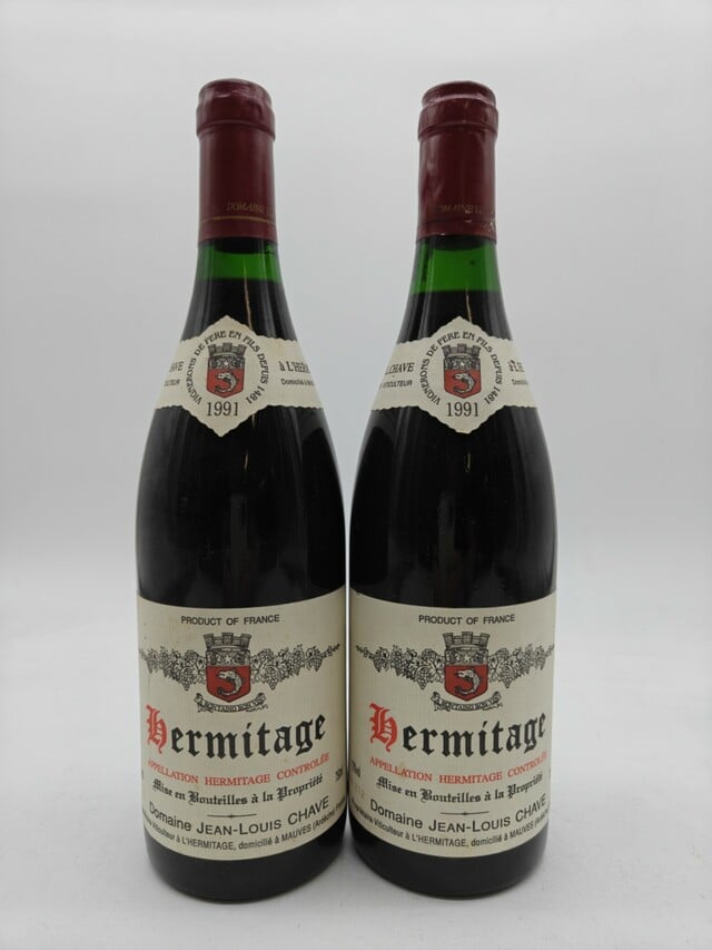 Jean Louis Chave Hermitage Rouge, 1991