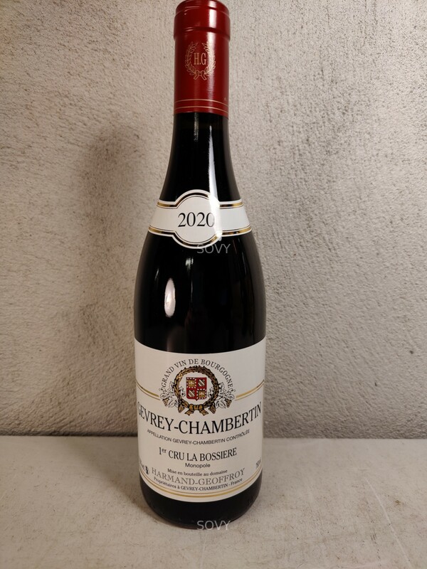 Harmand Geoffroy Gevrey Chambertin 1er Cru La Bossiere, 2020