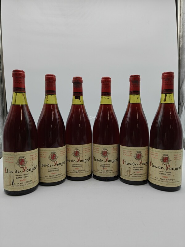 Jean Grivot Clos De Vougeot Grand Cru, 1981