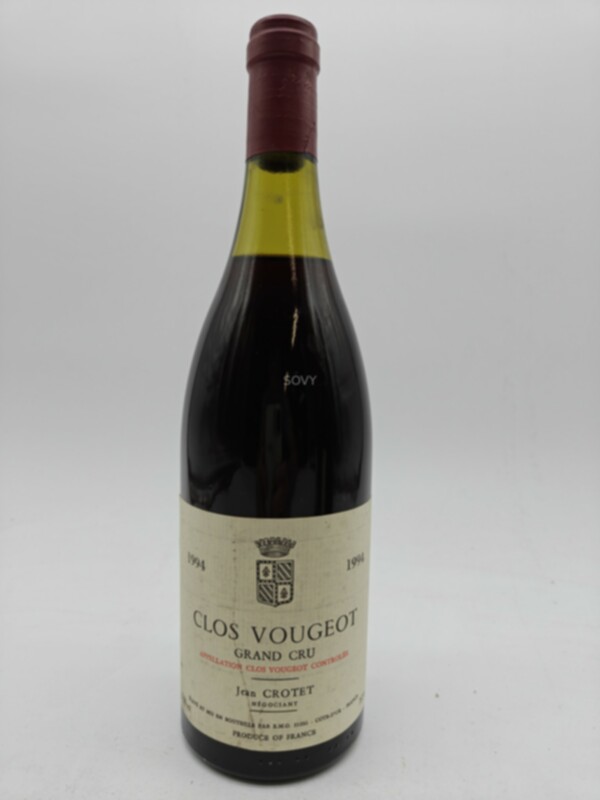 Jean Crotet Clos De Vougeot, 1994