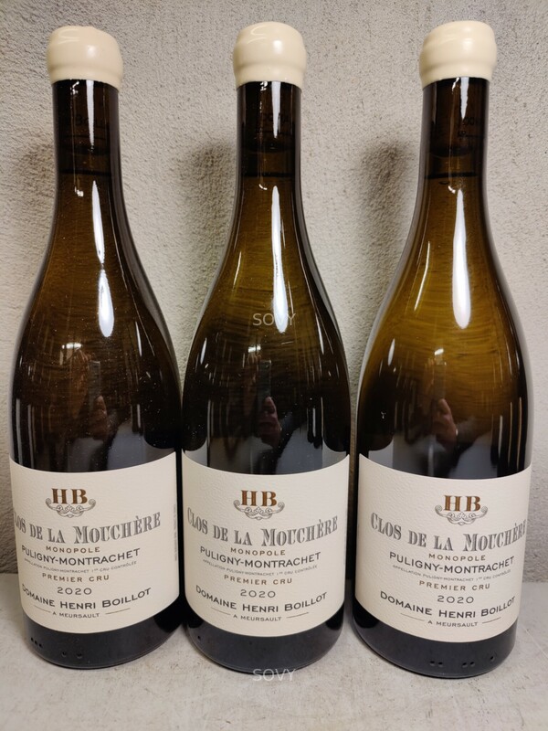 Henri Boillot Puligny Montrachet Clos De La Mouchere 1er Cru, 2020
