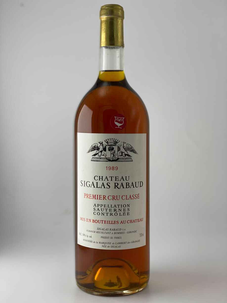 Chateau Sigalas Rabaud 1989