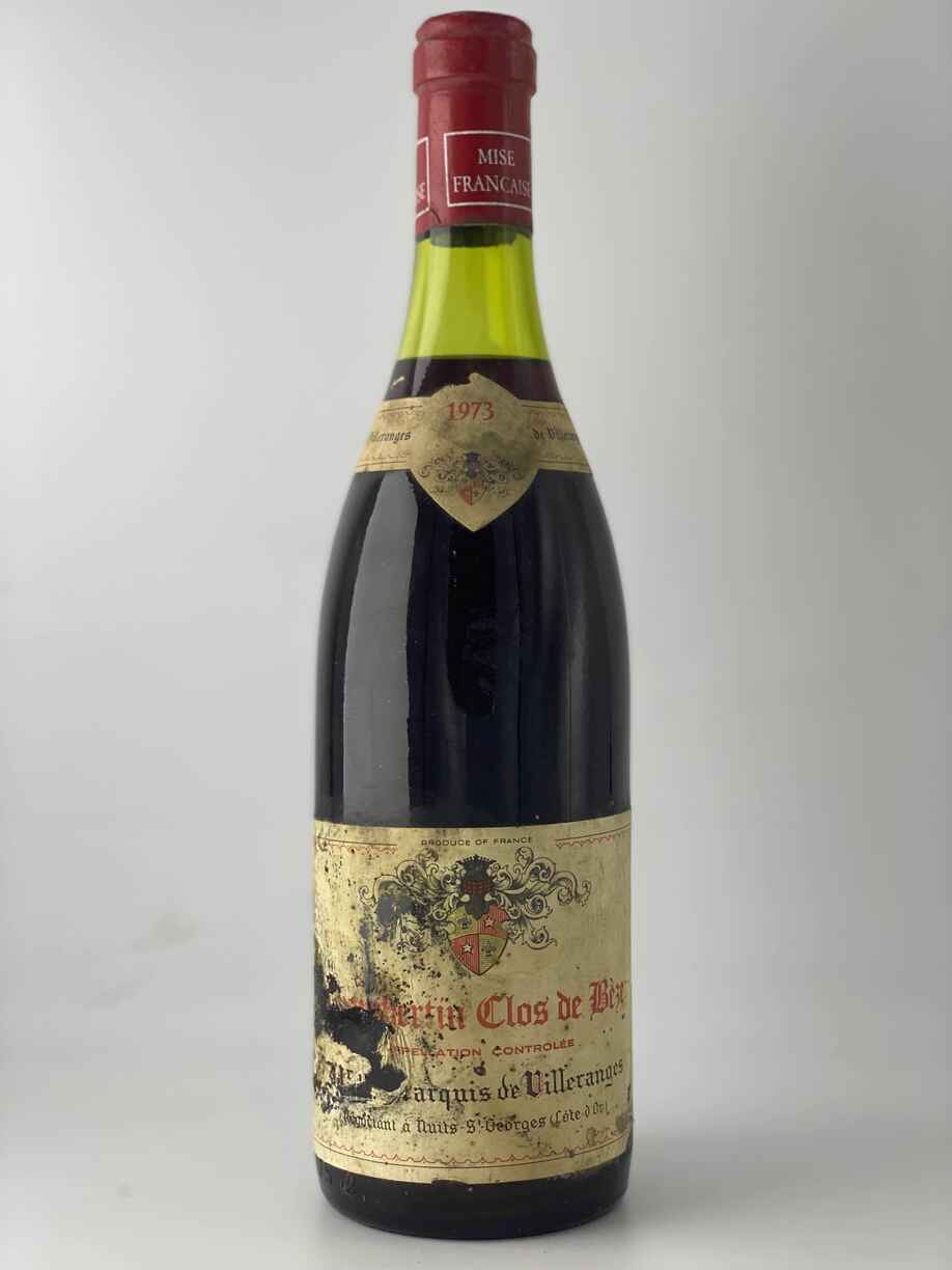 Marquis de Villeranges Chambertin Grand Cru Clos de Beze 1973