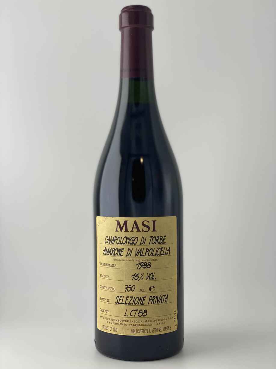 Masi Armarone Campolongo Private Selection 1988