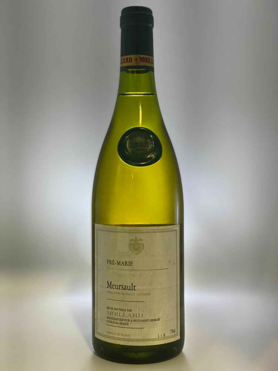 Moillard Meursault Pre Marie 1992