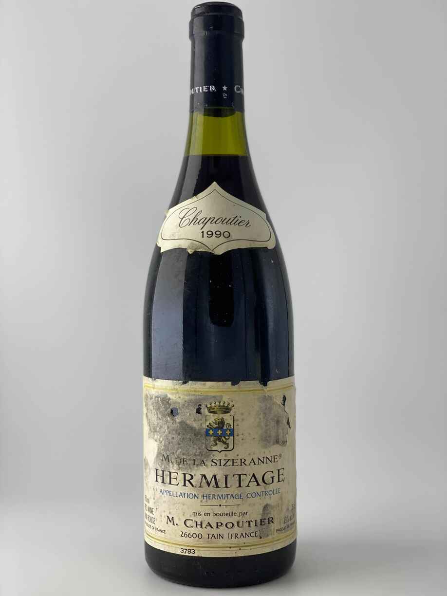 M.Chapoutier Hermitage Monier De La Sizeranne 1990