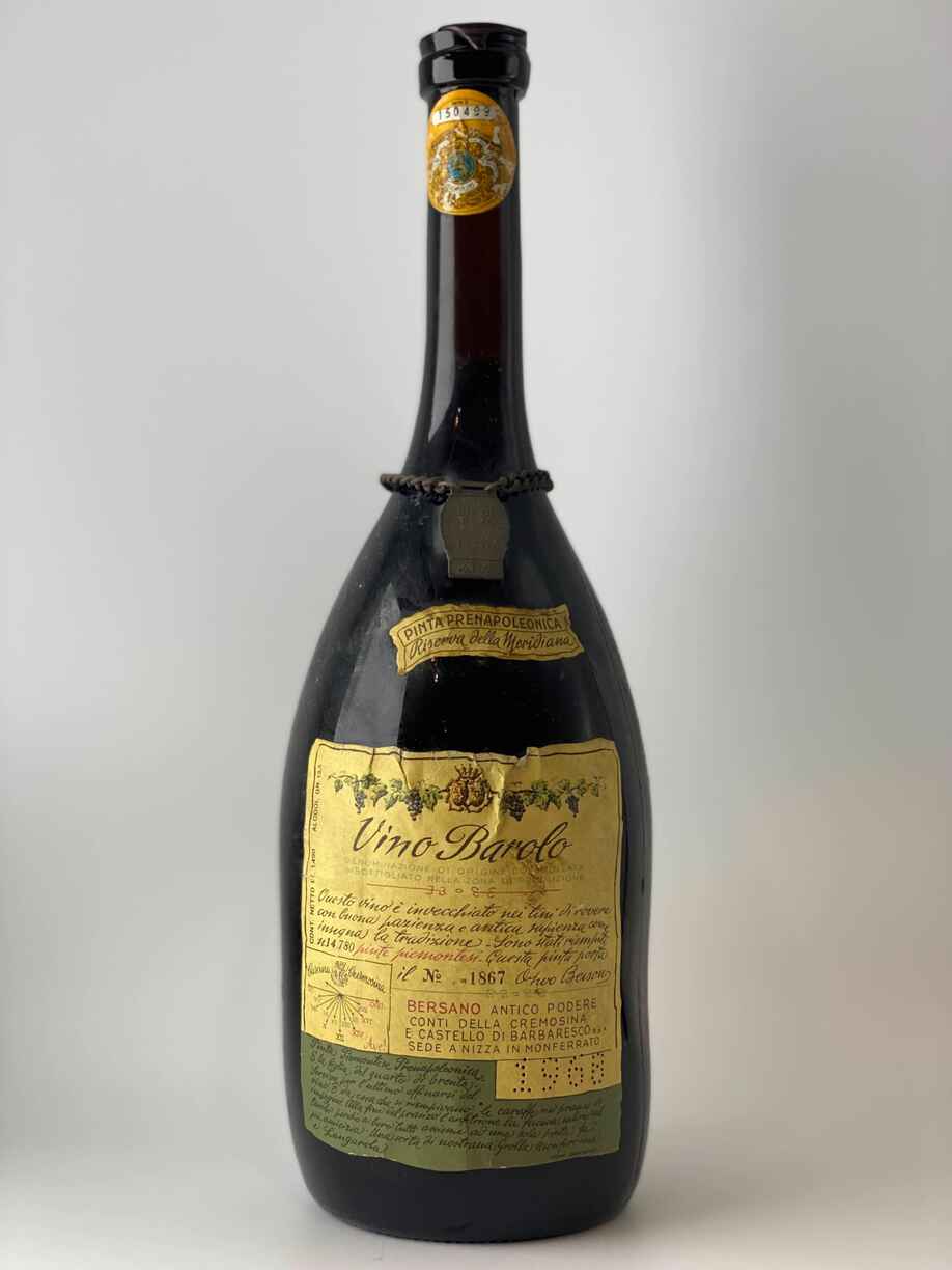 Bersano Barolo Riserva Della Meridiana 1968