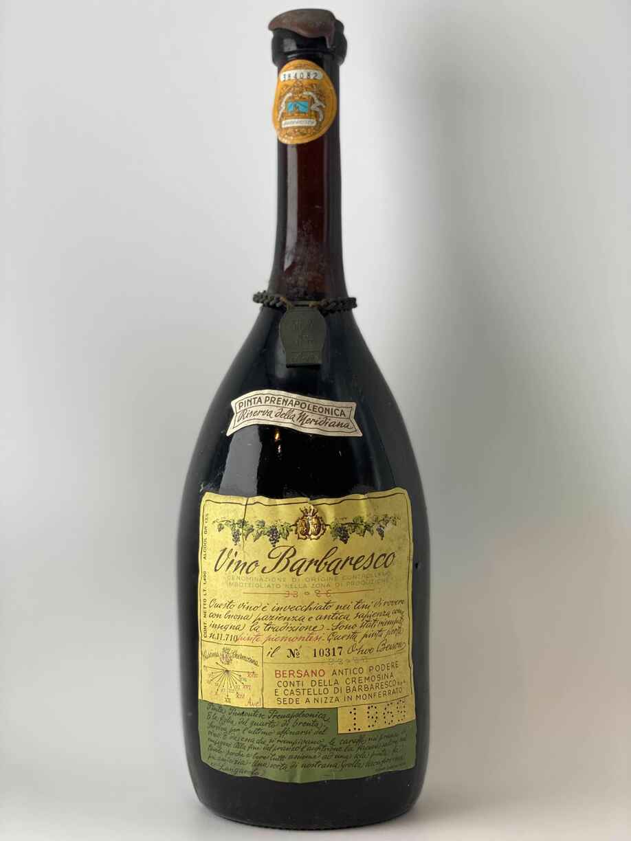 Bersano Barbaresco Riserva Della Meridiana 1969