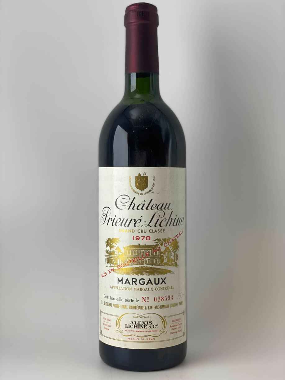Chateau Prieure Lichine 1978
