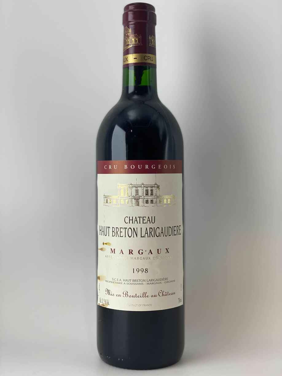 Chateau Haut Breton Larigaudiere 1998