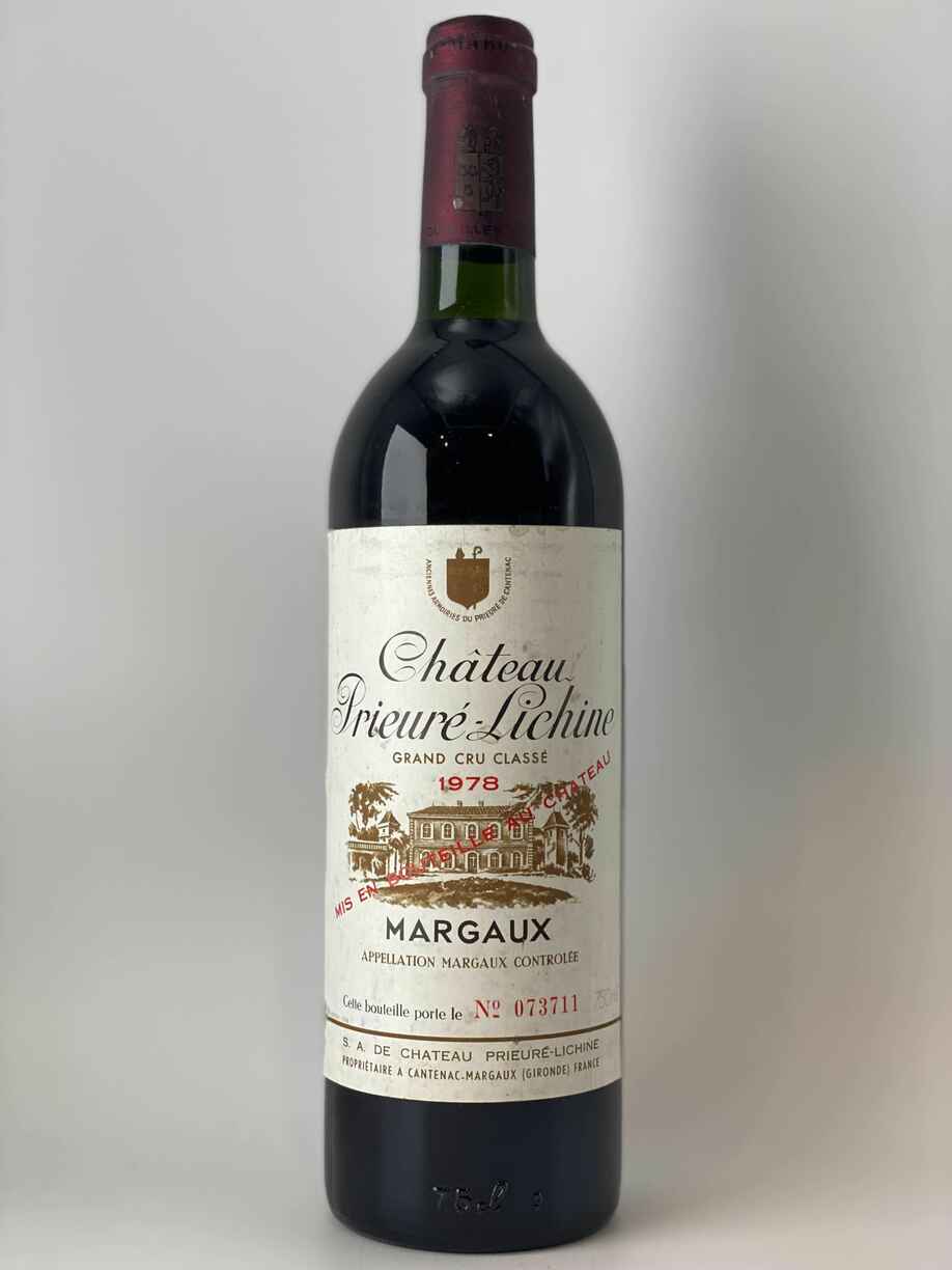 Chateau Prieure Lichine 1978