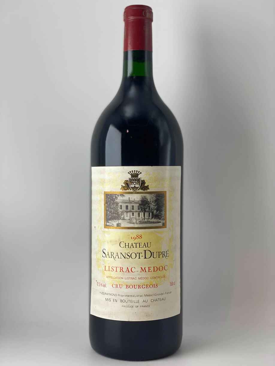 Chateau Saransot Dupre 1988